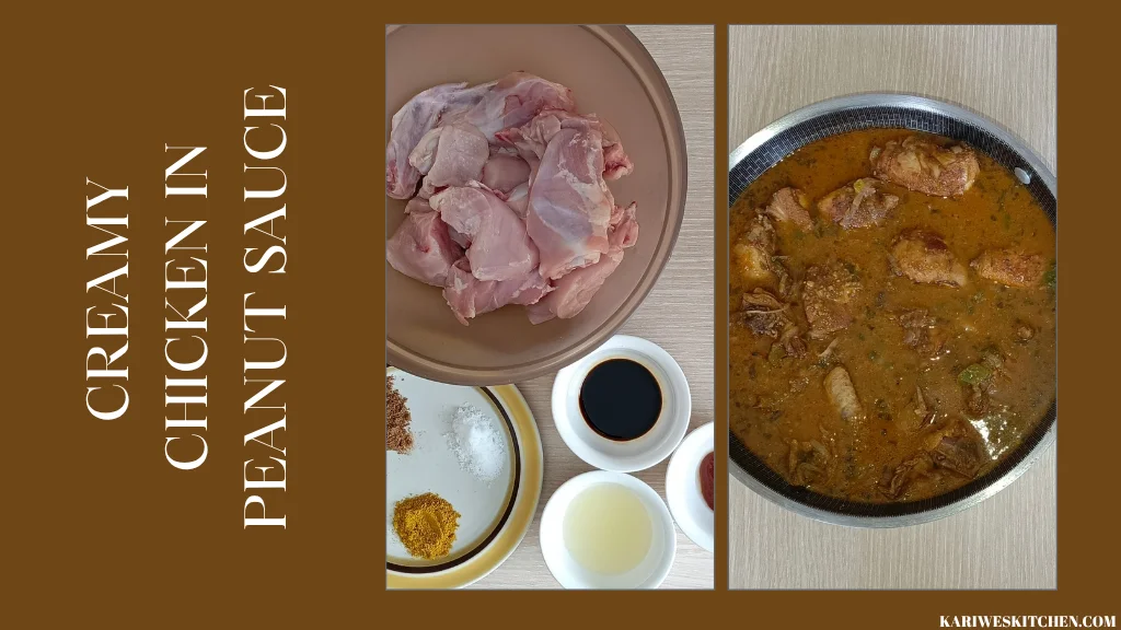 Creamy Chicken in Peanut Sauce Recipe creamy chicken in peanut sauce a comforting, flavor packed homemade stew