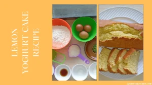 lemon yoghurt cake a slice of sunshine in every bite