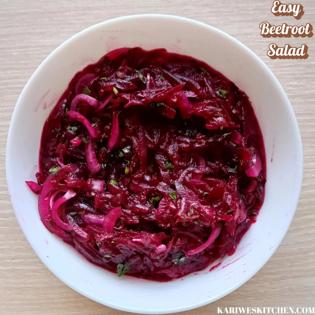 The Bright, Tangy Beetroot Salad That Turned a Simple Meal Into Something Special