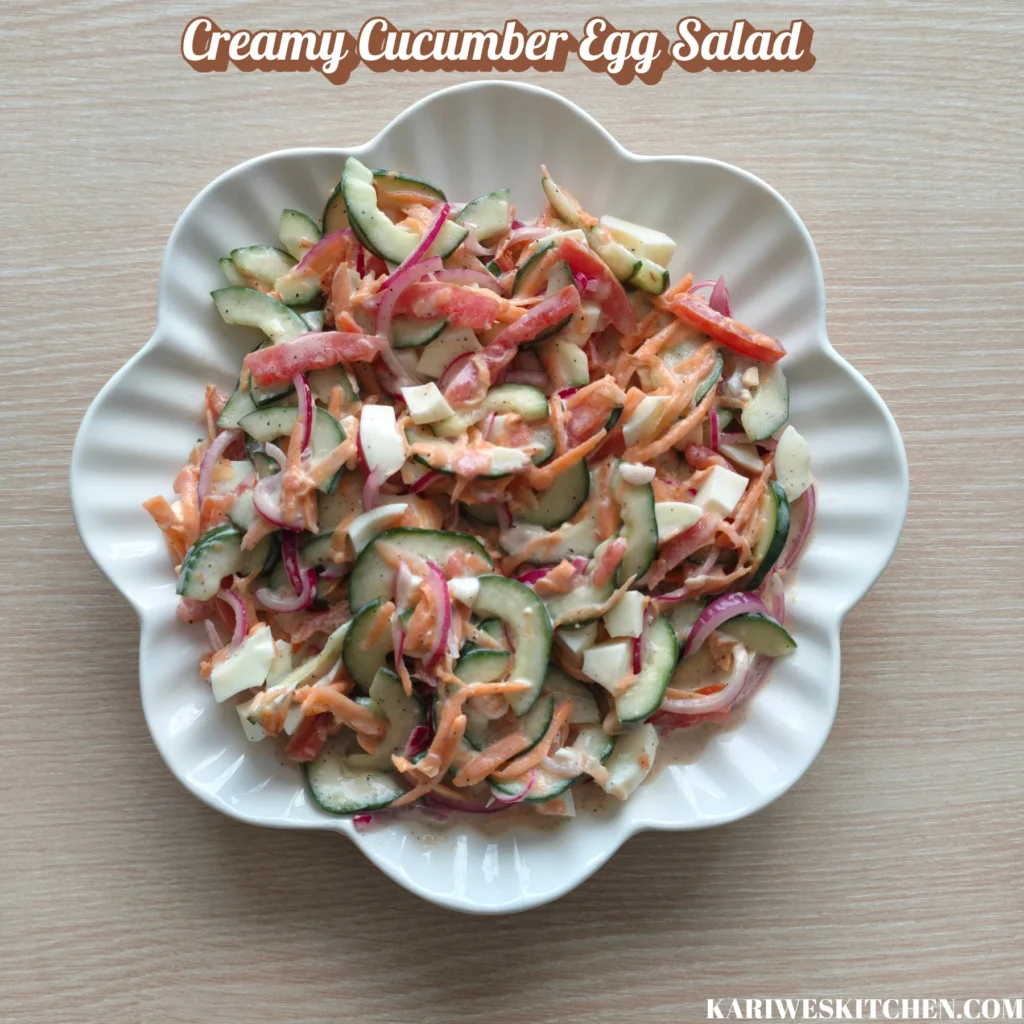 Creamy Cucumber Egg Salad Recipe Creamy Cucumber Egg Salad: The Refreshing Homemade Recipe That Always Brings People Together