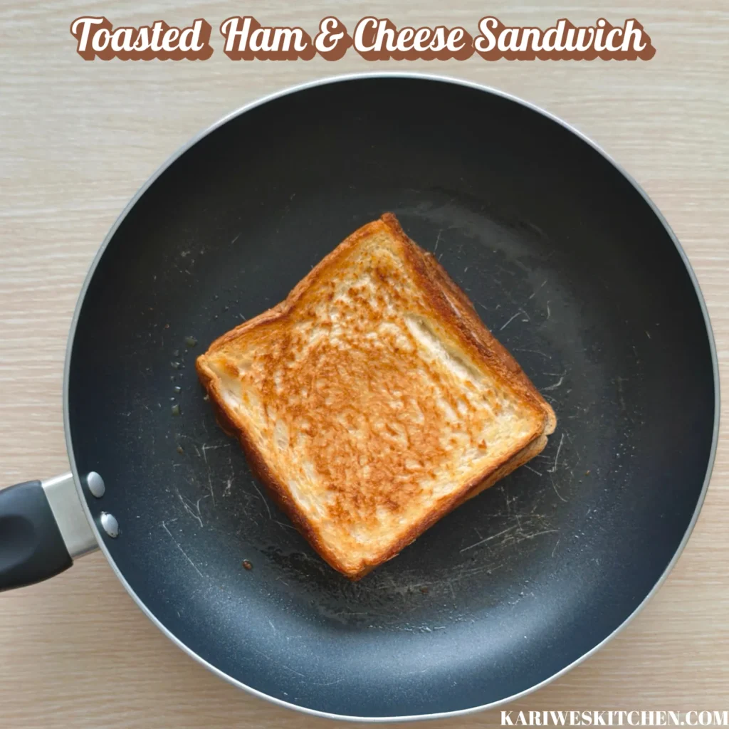 Toasted Ham and Cheese Sandwich Recipe toasted ham and cheese sandwich recipe the crispy, cheesy comfort food you will make again and again