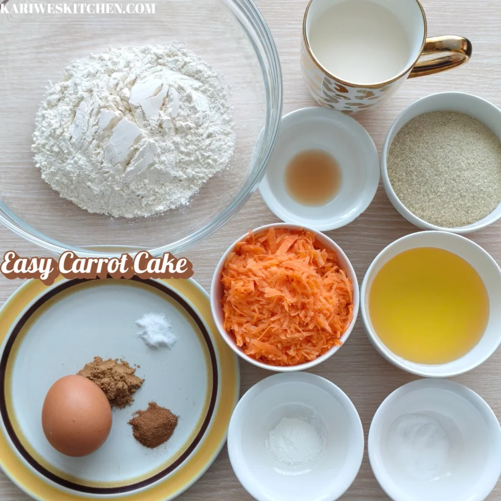 Easy Homemade Carrot Cake Recipe: Moist, Soft, and Full of Warm Spice