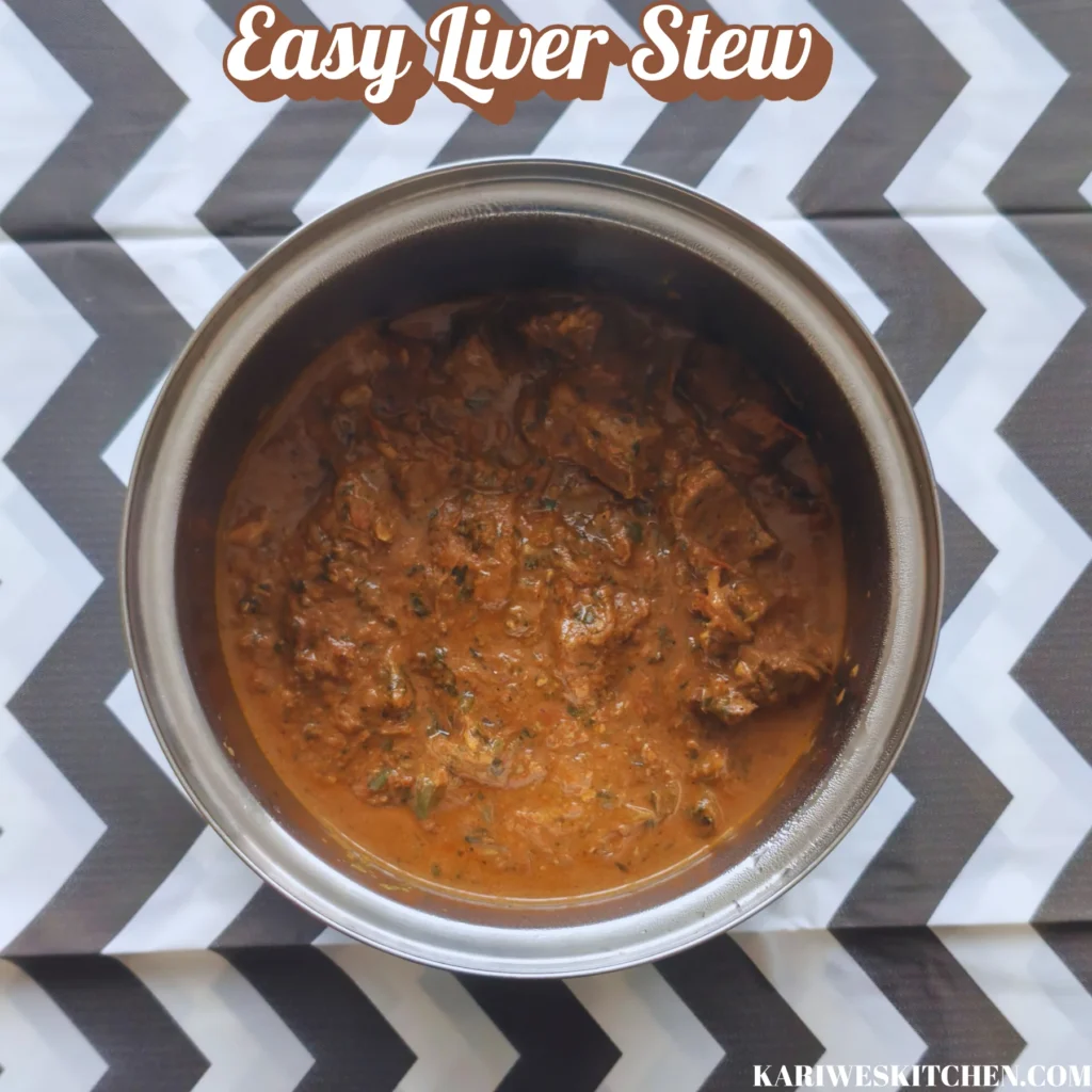 Easy Homemade Liver Stew: Tender, Flavorful, and Comforting