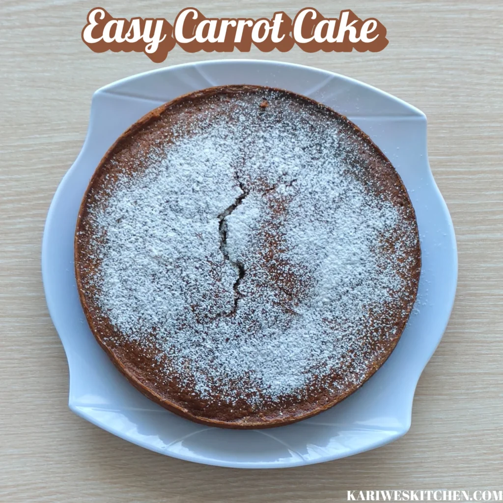 Easy Homemade Carrot Cake Recipe: Moist, Soft, and Full of Warm Spice