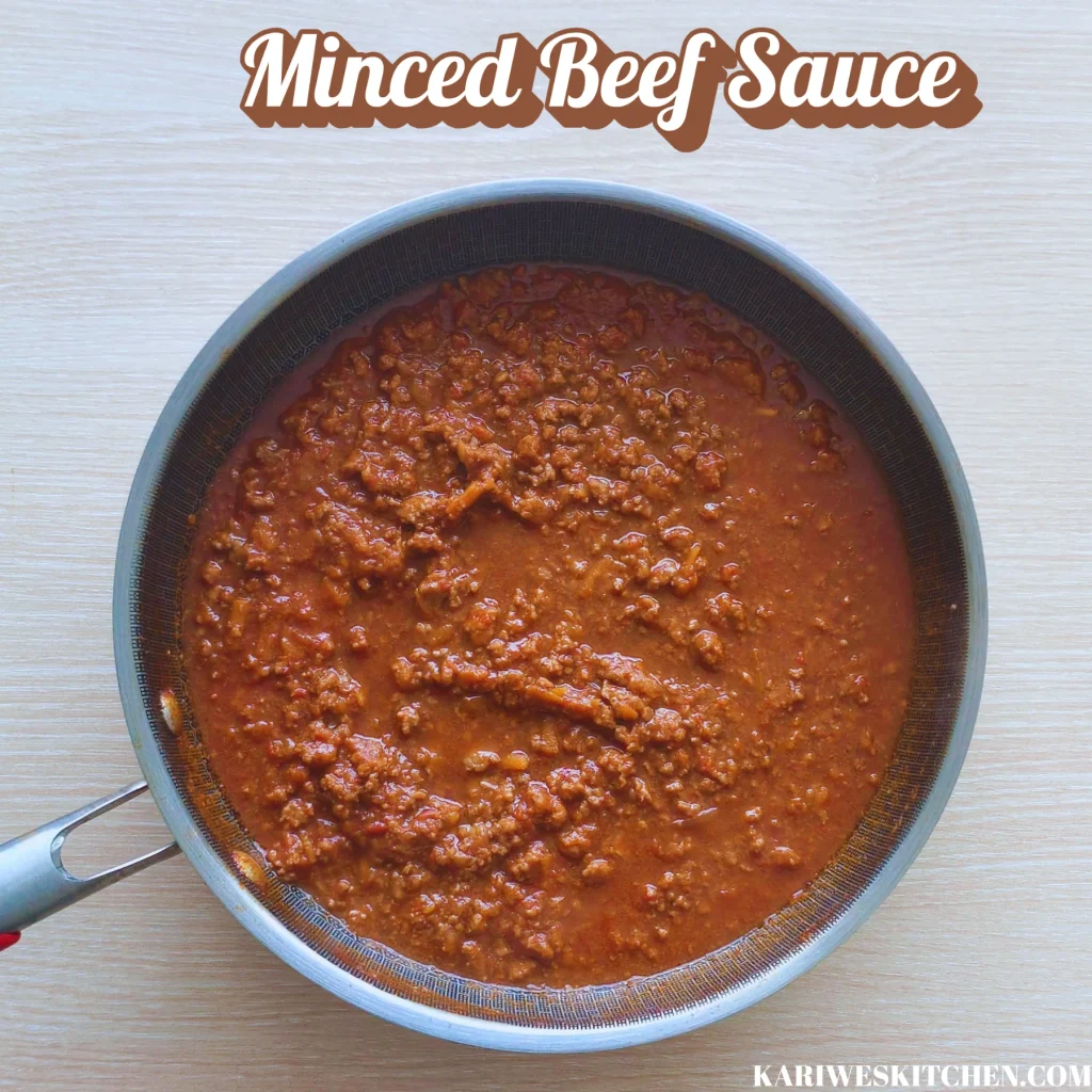 Rich & Flavorful Minced Beef Sauce Recipe Rich & Flavorful Minced Beef Sauce Recipe : Slow-Simmered Homemade Goodness