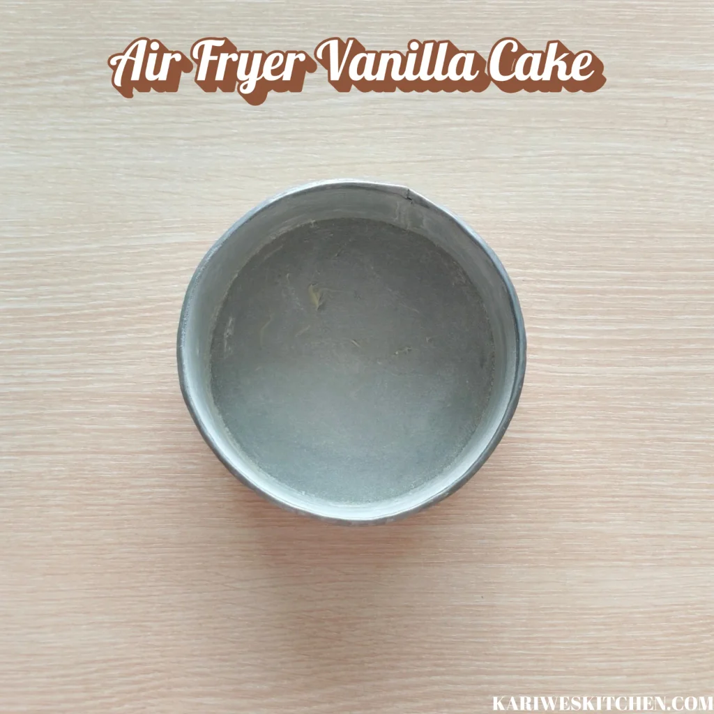 Easy Air Fryer Vanilla Cake Recipe Air Fryer Vanilla Cake Recipe: A Simple, Soft and Delicious Cake