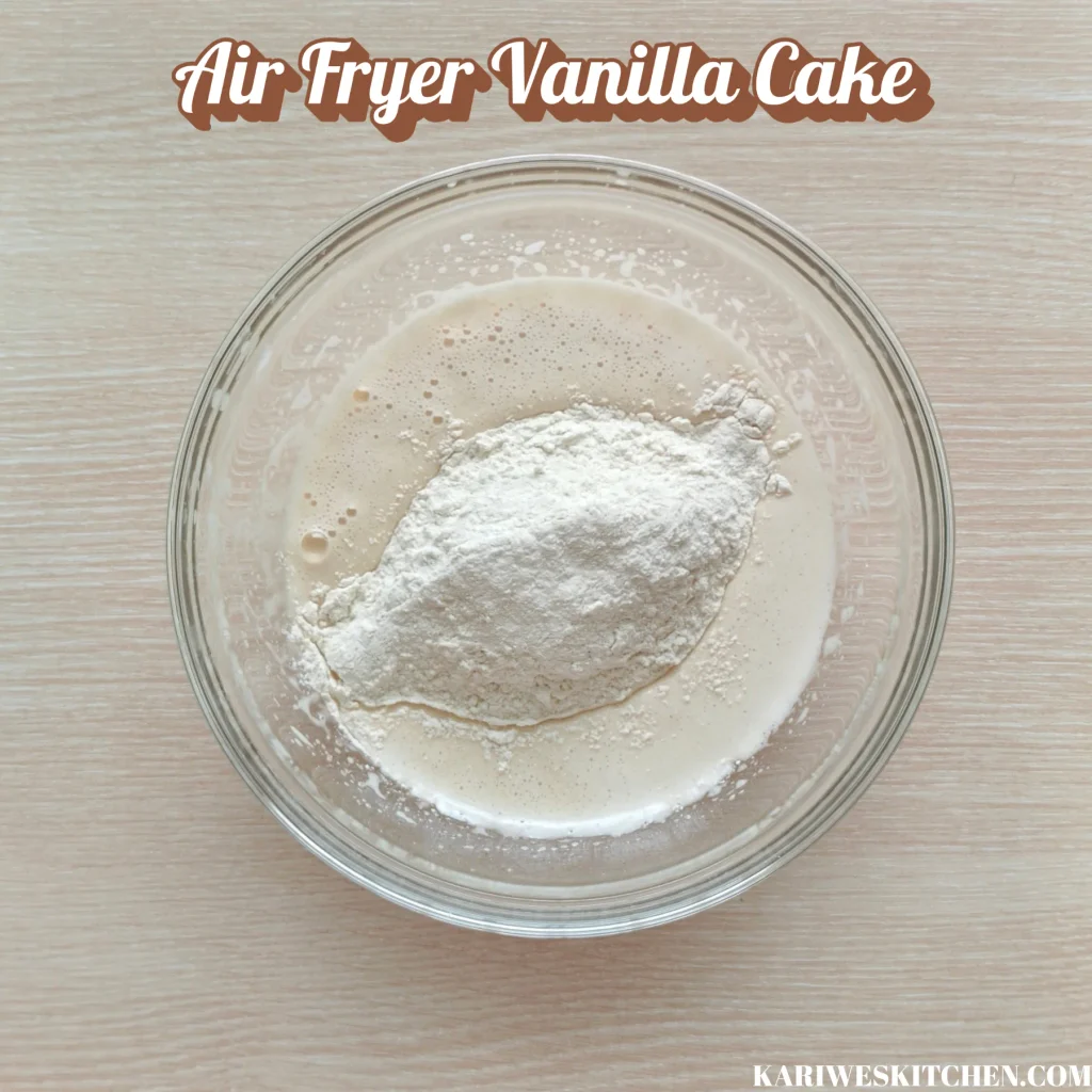 Easy Air Fryer Vanilla Cake Recipe Air Fryer Vanilla Cake Recipe: A Simple, Soft and Delicious Cake
