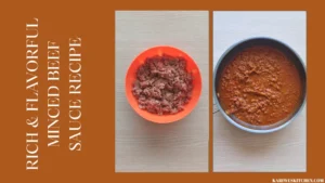 rich & flavorful minced beef sauce recipe slow simmered homemade goodness